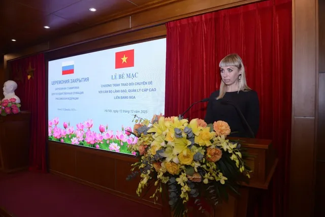 Thematic exchange programme with senior and mid-level officials from Russia concludes - Ảnh 2.