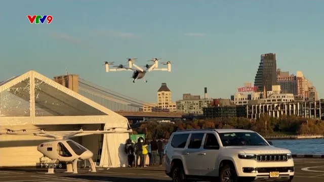 Taxi bay bắt đầu thương mại hóa trong năm 2026