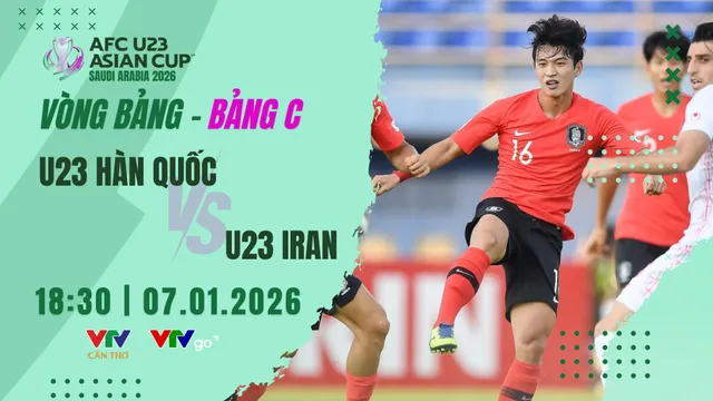 Lịch thi đấu và trực tiếp U23 châu Á 2026 hôm nay 7/1 trên VTV: Chờ U23 Nhật Bản, Hàn Quốc, Uzbekistan xuất trận

- Ảnh 2.