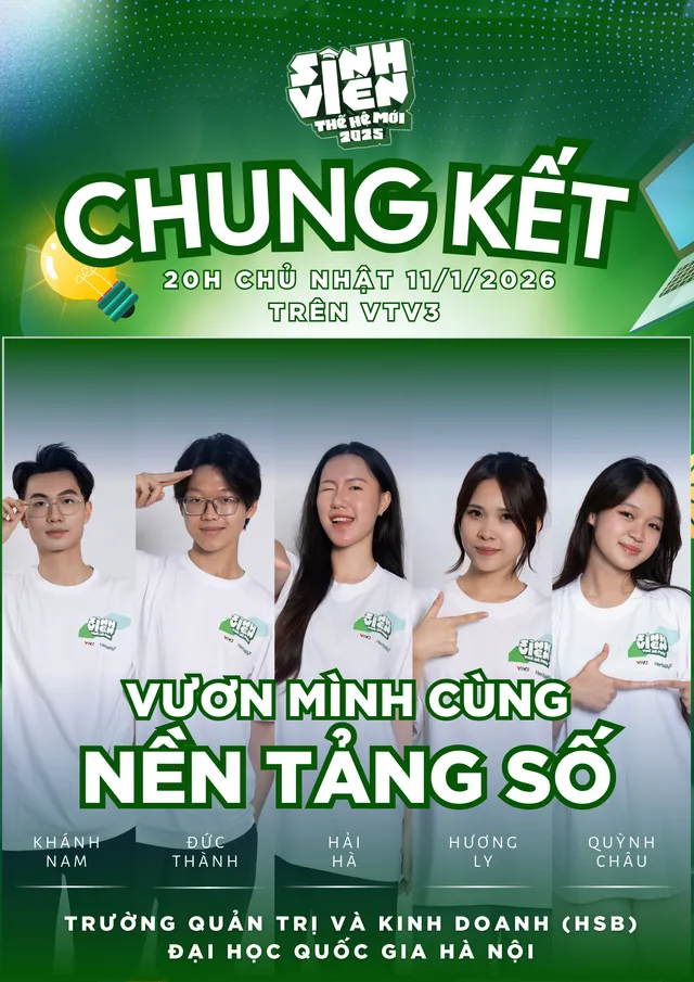 Chung kết Sinh viên thế hệ mới 2025: Những "thủ lĩnh" gen Z và giấc mơ thay đổi cộng đồng - Ảnh 3.