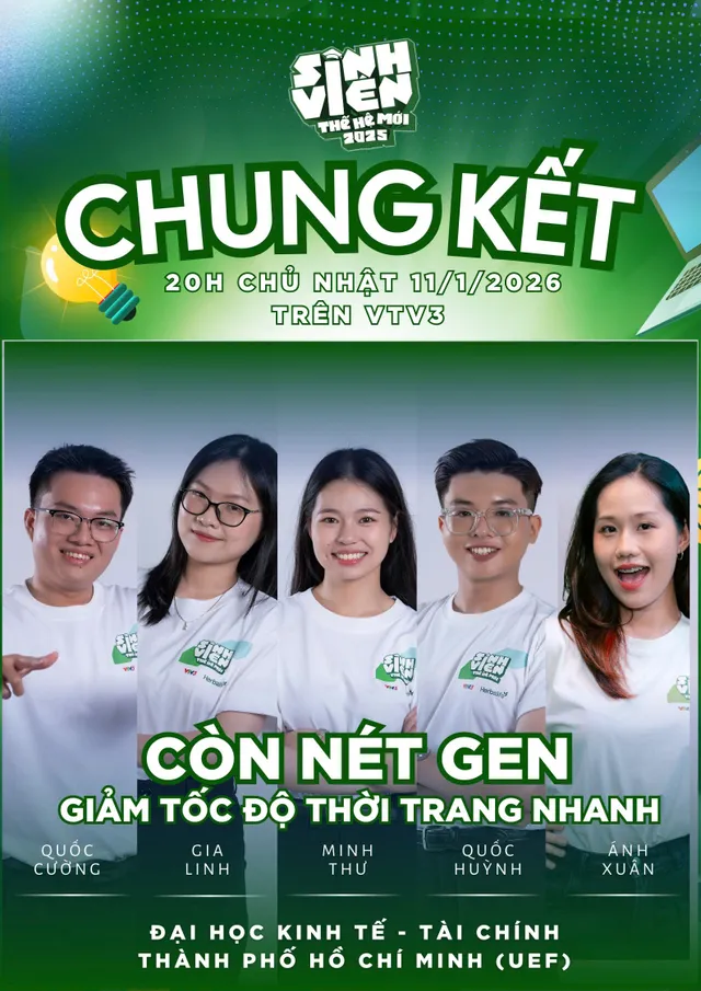 Chung kết Sinh viên thế hệ mới 2025: Những "thủ lĩnh" gen Z và giấc mơ thay đổi cộng đồng - Ảnh 4.