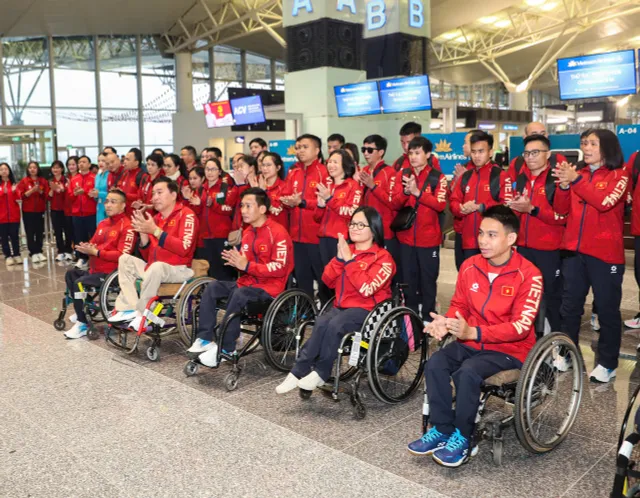 Đoàn thể thao người khuyết tật Việt Nam lên đường tham dự ASEAN Para Games 13- Ảnh 2.