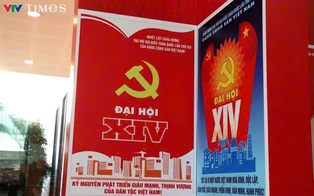 VTV thông báo việc tiếp sóng THTT Lễ Khai mạc, Bế mạc Đại hội XIV của Đảng