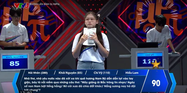 Road to Olympia Mount: Schoolgirl from Quang Tri Wins the Laurel Wreath with 300 Points - Ảnh 6.