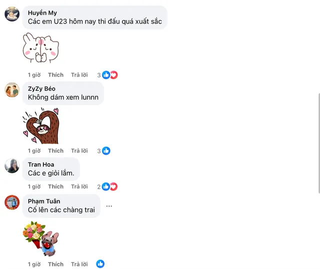 Người hâm mộ vỡ òa cảm xúc sau chiến thắng của U23 Việt Nam- Ảnh 4.