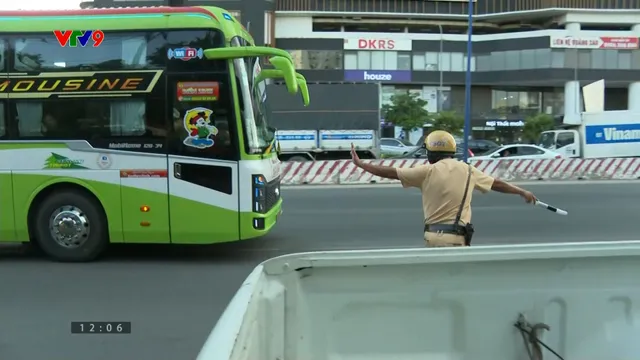 CSGT TP. Hồ Chí Minh tăng cường xử lý xe khách vi phạm