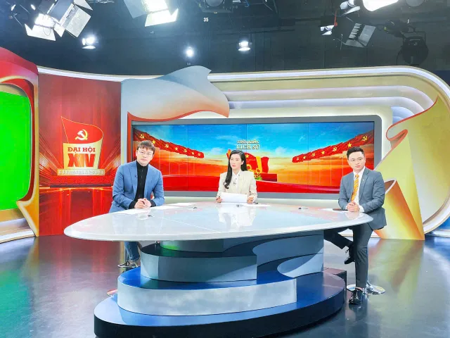 Special Program “Under the Glorious Flag of the Party” Celebrates the 14th National Congress of the Communist Party of Vietnam. - Ảnh 1.