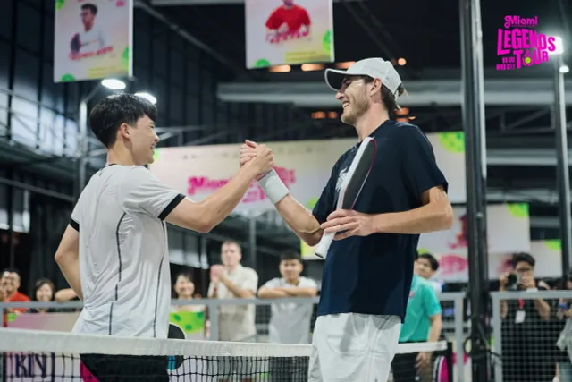 Dàn sao pickleball quốc tế thi đấu, giao lưu sôi nổi tại Việt Nam, kết nối cộng đồng người hâm mộ- Ảnh 3.