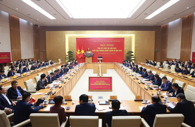 Government’s Party Committee reviews work in 2025, launches tasks for 2026 - Ảnh 1.