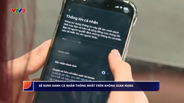 Sẽ định danh cá nhân thống nhất trên không gian mạng