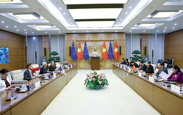 Viet Nam sees EU as important partner in national development, intl integration: NA Chairman - Ảnh 1.