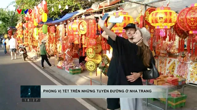 Phong vị Tết trên những con đường ở Nha Trang