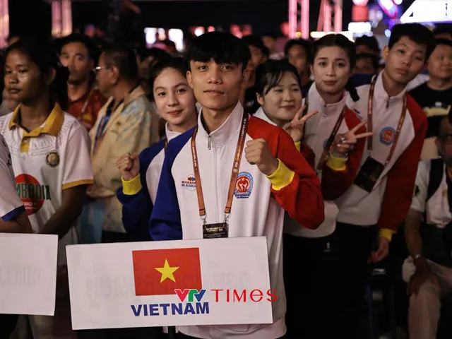 ĐT Việt Nam khởi đầu thuận lợi tại Giải Vô địch Kun Khmer thế giới- Ảnh 7. ĐT Việt Nam khởi đầu thuận lợi tại Giải Vô địch Kun Khmer thế giới- Ảnh 7.