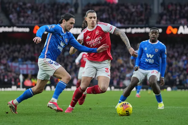 Thắng dễ Wigan, HLV Arteta vẫn lo tham vọng “ăn 4” bị đe dọa- Ảnh 1.