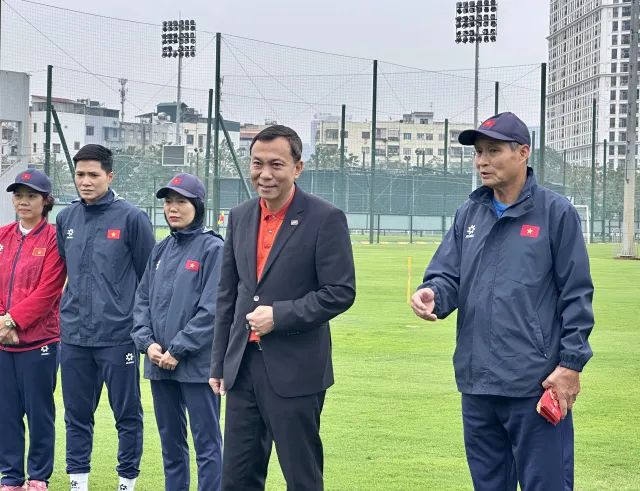 Trở lại tập luyện ngày mùng Hai Tết, ĐT nữ quyết tâm cao độ cho VCK châu Á- Ảnh 1. Trở lại tập luyện ngày mùng Hai Tết, ĐT nữ quyết tâm cao độ cho VCK châu Á- Ảnh 1.