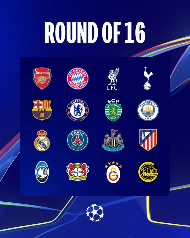 Xác định 16 đội góp mặt ở vòng 1/8 Champions League 2025/26- Ảnh 1.