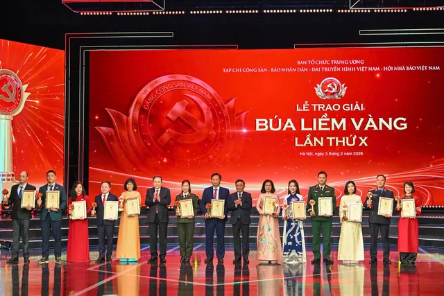 Vietnam Television Wins A and B Prizes at the 10th Annual Golden Hammer and Sickle Awards 2025 - Ảnh 3.