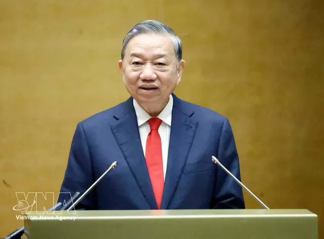 Party chief urges stronger material, spiritual internal capacity in new era - Ảnh 1.