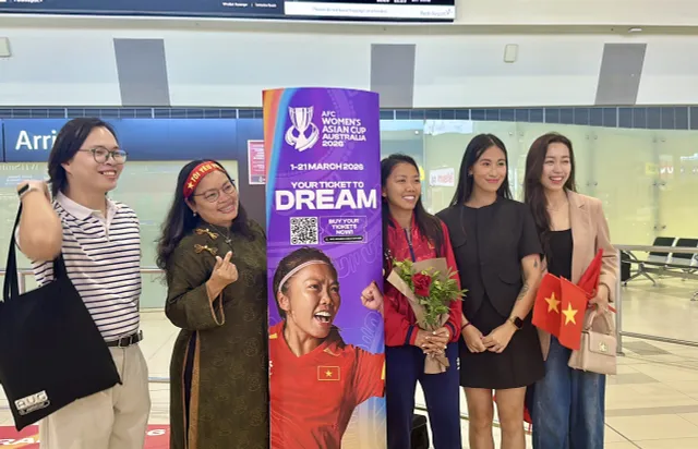 ĐT nữ Việt Nam tới Australia, sẵn sàng cho hành trình chinh phục giải đấu châu lục- Ảnh 1.