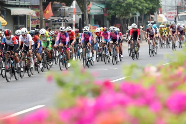 Nguyễn Thị Thật giành chiến thắng chặng 2 Giải xe đạp Biwase Tour of Vietnam 2026- Ảnh 1. Nguyễn Thị Thật giành chiến thắng chặng 2 Giải xe đạp Biwase Tour of Vietnam 2026- Ảnh 1.