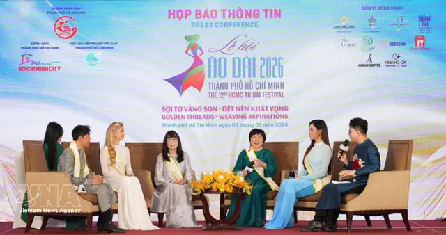 Ho Chi Minh City Ao Dai Festival 2026 turns streets into runway through March - Ảnh 1.