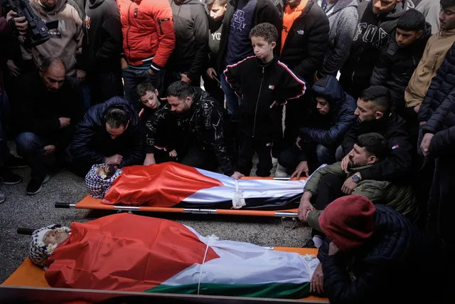 Thêm 3 người Palestine thiệt mạng do đụng độ với người định cư Israel ở Bờ Tây- Ảnh 1. Thêm 3 người Palestine thiệt mạng do đụng độ với người định cư Israel ở Bờ Tây- Ảnh 1.