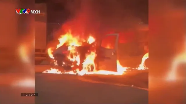 Cháy xe cơ giới - Nguy cơ hiện hữu trên mỗi hành trình