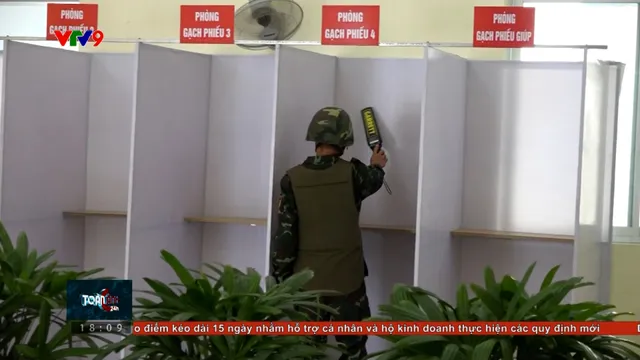 Rà soát bom mìn đảm bảo an toàn các điểm bầu cử