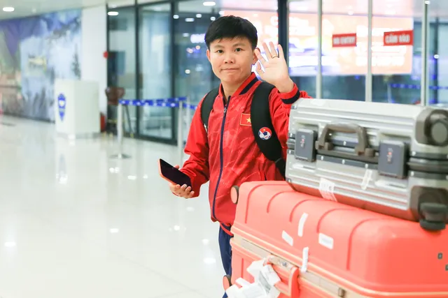 Đội tuyển nữ Việt Nam về nước sau Asian Cup 2026- Ảnh 1. Đội tuyển nữ Việt Nam về nước sau Asian Cup 2026- Ảnh 1.