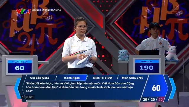 Road to Olympia Mount: Phu Tho Schoolboy Stages Comeback from 15 Points to Win the Weekly Laurel - Ảnh 8.