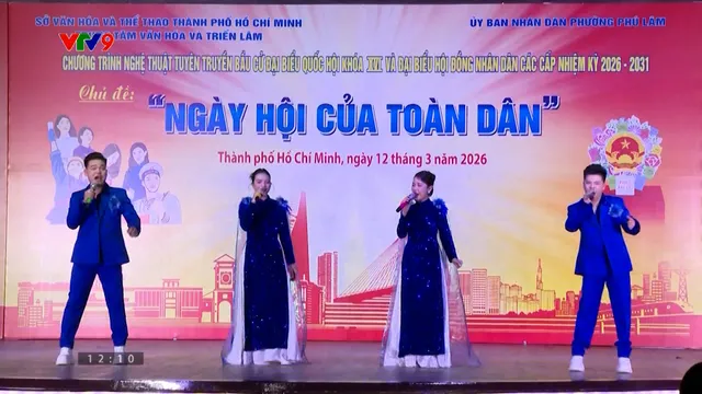 Lan tỏa tinh thần ngày hội toàn dân qua nghệ thuật