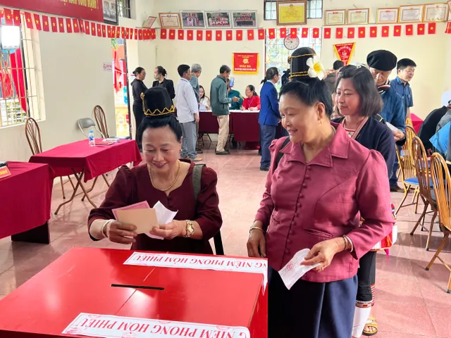 Cập nhật Ngày bầu cử 15/3: Cử tri cả nước nô nức thực hiện quyền công dân - Ảnh 2.