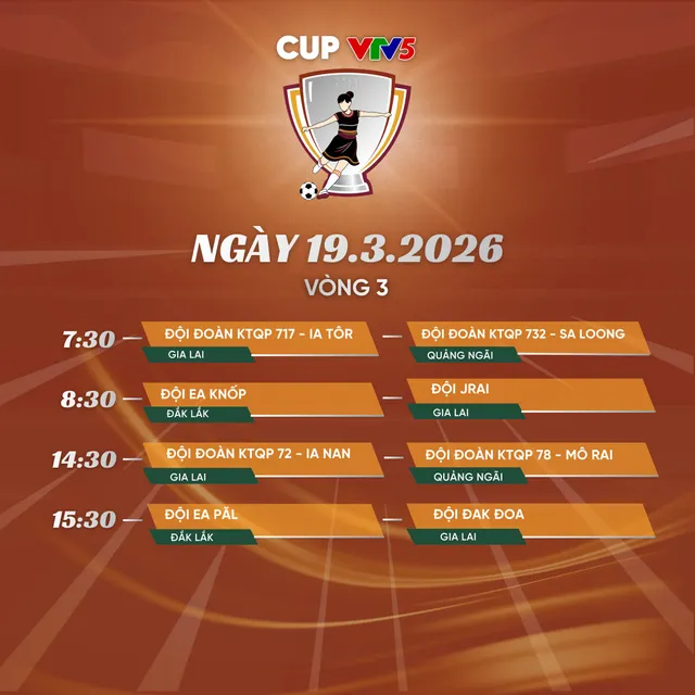 Lịch thi đấu & trực tiếp vòng bảng Giải bóng đá nữ các dân tộc thiểu số tranh Cup VTV5 2026- Ảnh 3.