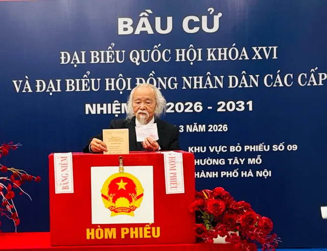 Cập nhật Ngày bầu cử 15/3: Cử tri cả nước bắt đầu tham gia bỏ phiếu - Ảnh 3.