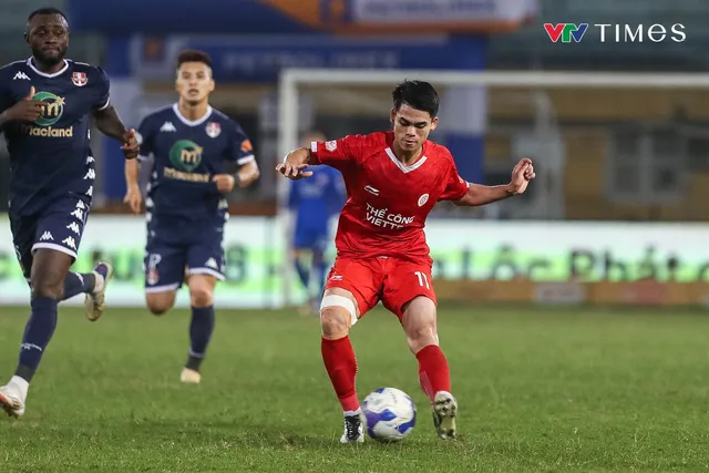 Thắng tối thiểu Hải Phòng, Thể Công Viettel tiếp tục cuộc đua song mã với Công an Hà Nội- Ảnh 2.