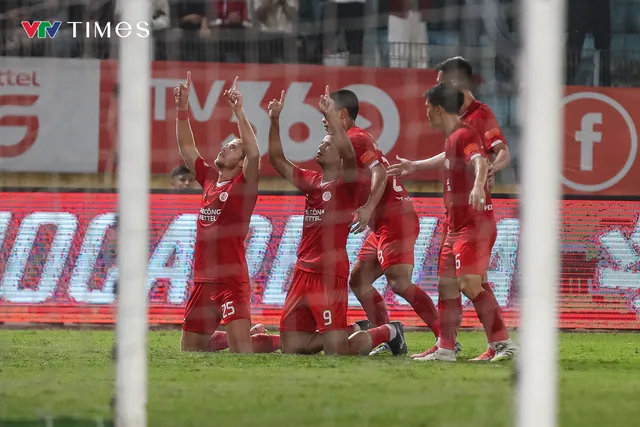 Thắng tối thiểu Hải Phòng, Thể Công Viettel tiếp tục cuộc đua song mã với Công an Hà Nội- Ảnh 3.
