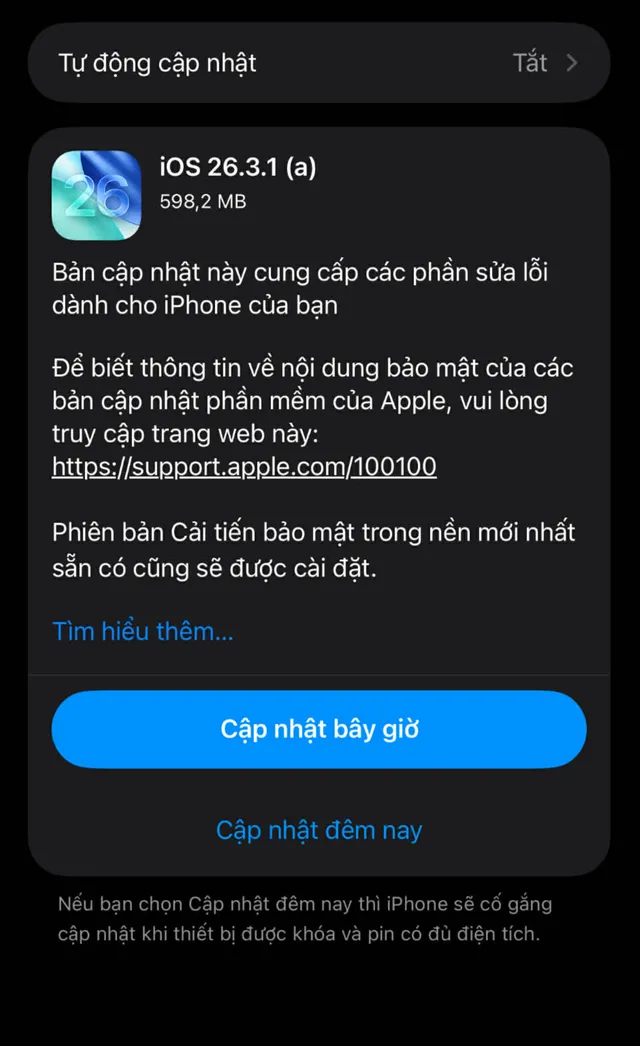 Apple cập nhật bảo mật nền cho iPhone, iPad và Mac - Ảnh 1.