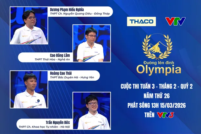 Road to Olympia Mount: Hanoi Student Wins Weekly Crown - Week 3, Month 2 - Ảnh 1.