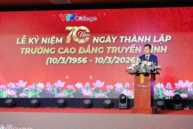 College of Television celebrates its 70th anniversary - Ảnh 1.