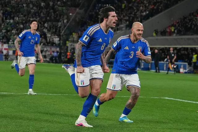 Italy thắng thuyết phục, tiến vào chung kết play-off tranh vé World Cup 2026- Ảnh 1.