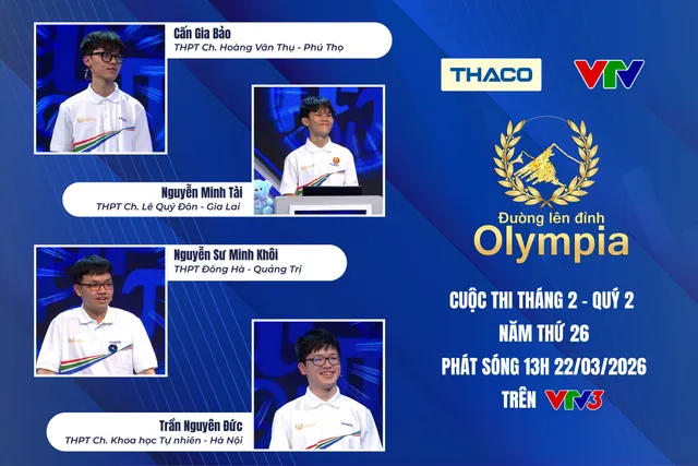 Quang Tri Schoolboy wins the laurel wreath of Road to Olympia Mount - Ảnh 1.