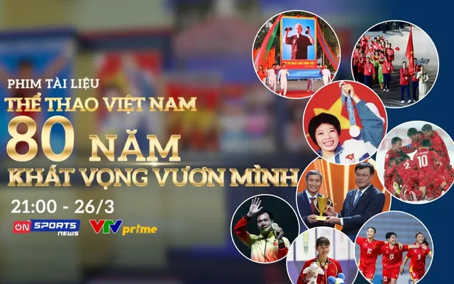 TV Report “Vietnam Sports - 80 Years of Aspiration to Rise”: Authentic, profound, and emotionally rich perspectives - Ảnh 1.