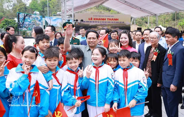PM Pham Minh Chinh attends inauguration of restored Him Lam resistance site - Ảnh 1.