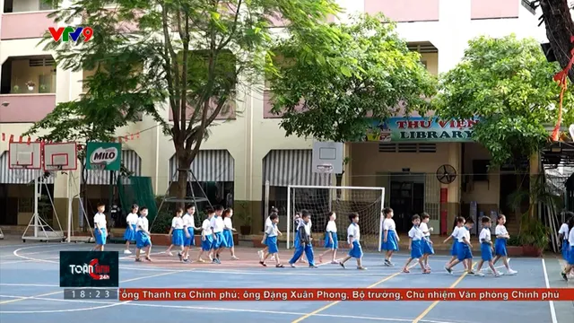 Trường học ứng phó với nắng nóng