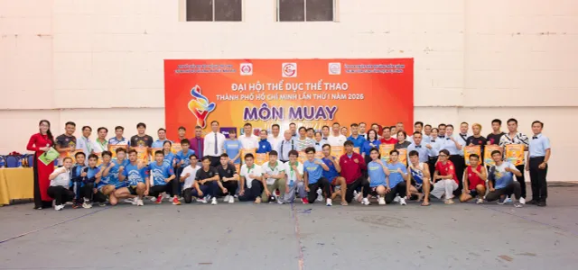 Môn Muay và môn Cử tạ Đại hội TDTT TP. Hồ Chí Minh lần I chính thức khởi tranh- Ảnh 1.