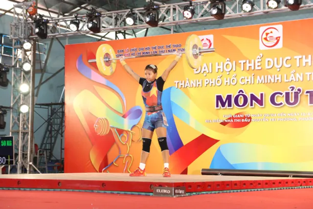 Môn Muay và môn Cử tạ Đại hội TDTT TP. Hồ Chí Minh lần I chính thức khởi tranh- Ảnh 2.