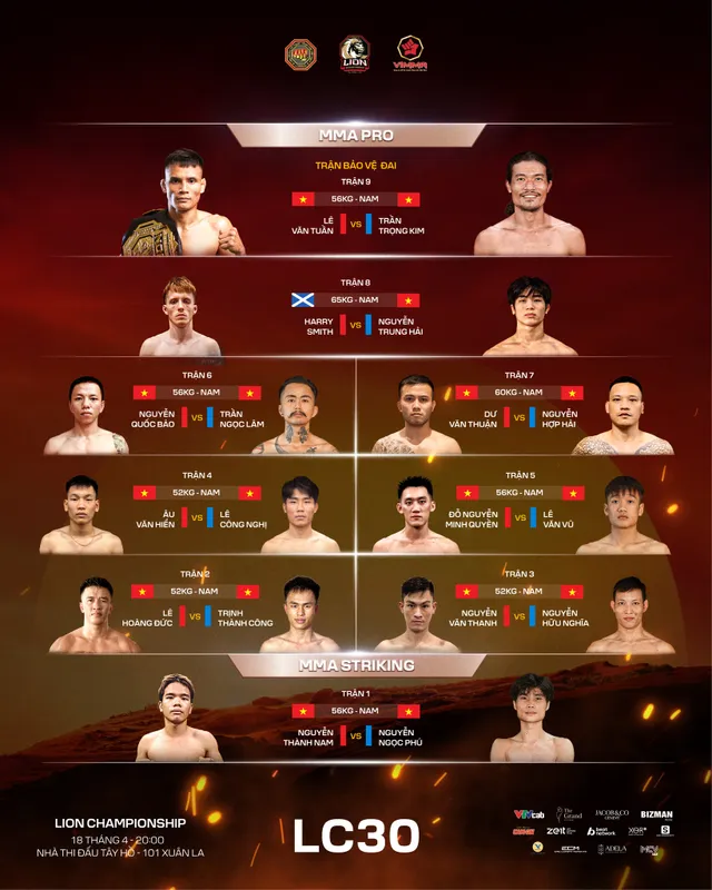 LION Championship trở lại với trận bảo vệ đai vô địch hạng 56kg của Lê Văn Tuần- Ảnh 2.