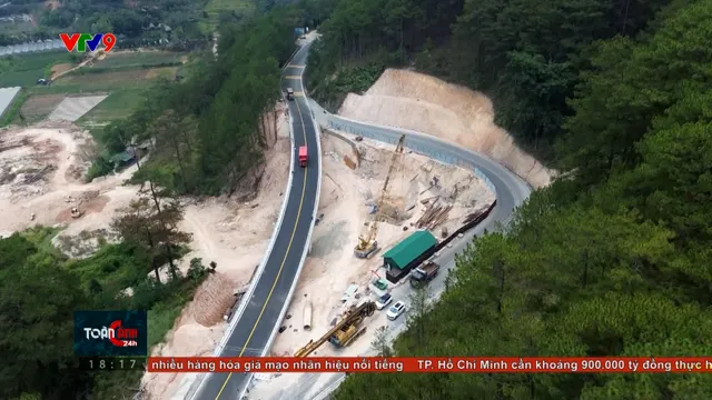 Hoàn thiện cầu cạn - lưu thông trên đèo Mimosa thông suốt