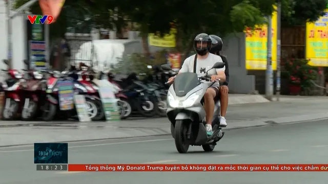 Nguy cơ TNGT từ du khách nước ngoài thuê xe máy