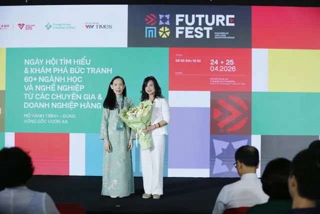 Buổi sáng 'truyền lửa' tại Future Fest 2026: Mở lối cho học sinh chọn đúng ngành nghề - Ảnh 1.
